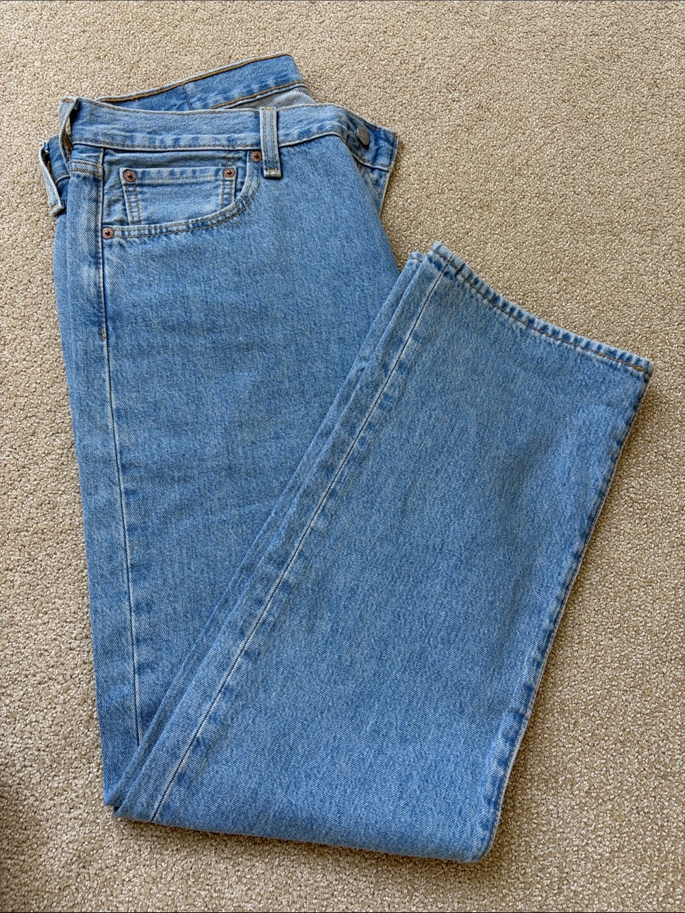 Levi's Vintage Light Blue Men's Straight Jeans